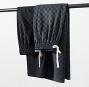 Check Pattern Alford Drawstring Pants