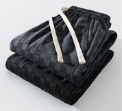Check Pattern Alford Drawstring Pants