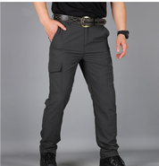 Jefferson - Durable Cargo Pants - Sturdy Design Dark Grey