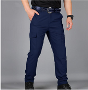 Jefferson - Durable Cargo Pants - Sturdy Design Blue