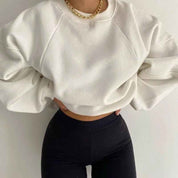Everlee Oversized Stylish Jumper for Ultimate Comfort and Fashion White