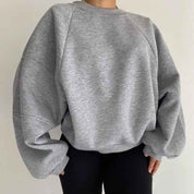 Everlee Oversized Stylish Jumper for Ultimate Comfort and Fashion Grey