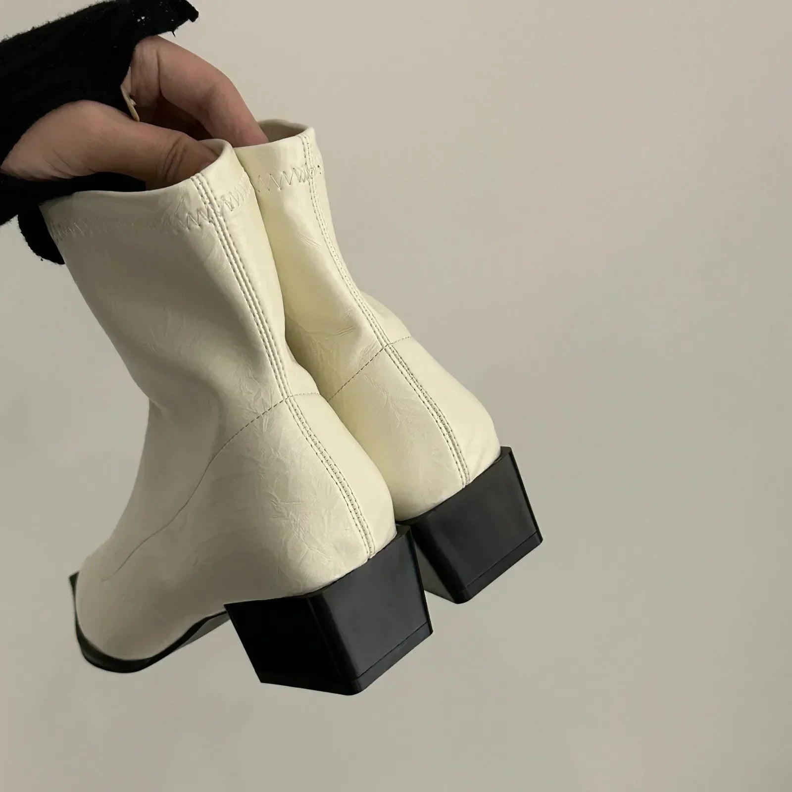 Lucille - Stylish Pointed Ankle Boots for Autumn