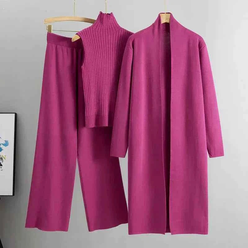 Versatile 3 Piece Set For Formal And Everyday Wear Outfits