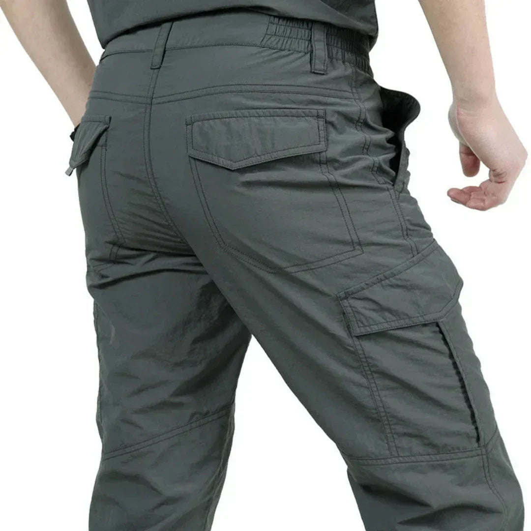 Elon Durable Cargo Pants Grey