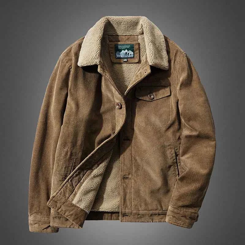 Steffen Comfortable Winter Jacket Coffee