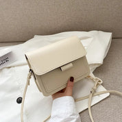 Trista Classic Leather Crossbody Bag with Flap Closure for Stylish Convenience