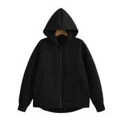 Devorra Relaxed Hoodie - Your Perfect Blend of Comfort and Style Black