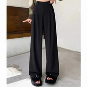 Aimie Wide-Leg High-Waisted Trousers