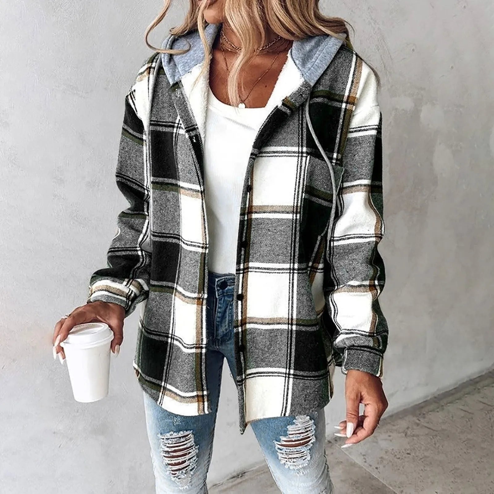 Victoria | Soft Warm Jacket for Perfect Autumn Days Black