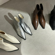 Lucille - Stylish Pointed Ankle Boots for Autumn