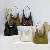 Leyna Spacious Leather Tote Bag - Perfect for Everyday Use