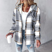 Victoria | Soft Warm Jacket for Perfect Autumn Days Gray