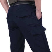 Elon Durable Cargo Pants Navy Blue
