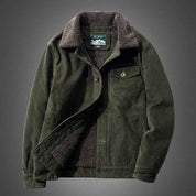 Steffen Comfortable Winter Jacket Army Green