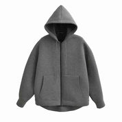 Devorra Relaxed Hoodie - Your Perfect Blend of Comfort and Style Dark Grey