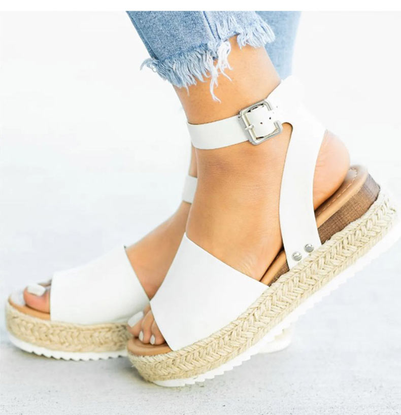 Strappy Elin Sandals White