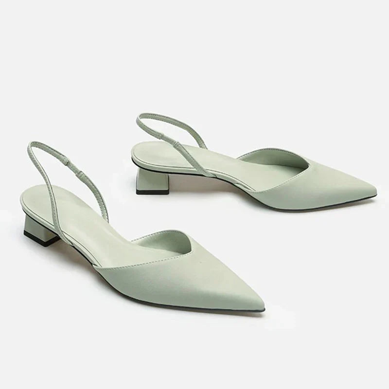 Izara - Slingback Pointed Toe Heels