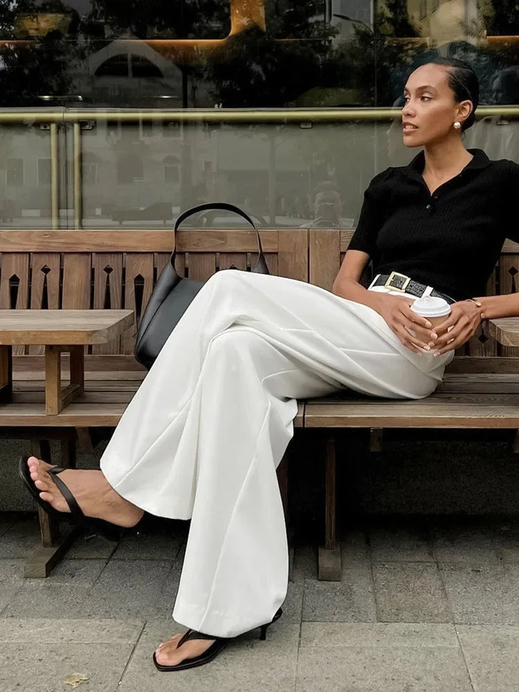 Eunice Timeless Wide-Leg Trousers