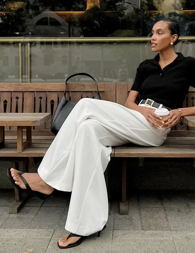 Eunice Timeless Wide-Leg Trousers