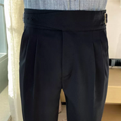 Jørgen - Gurkha Style Trousers Black