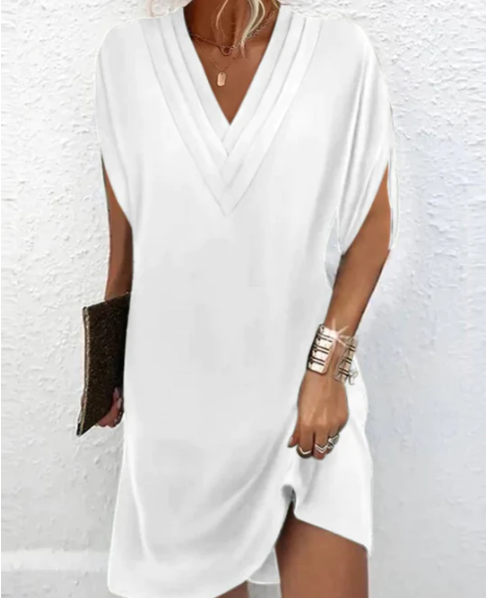 Stylish Sarah Dress White