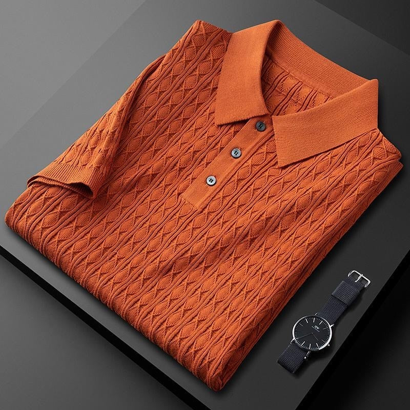 Premium Christian Polo Shirt Orange