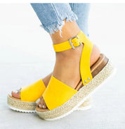 Strappy Elin Sandals Yellow