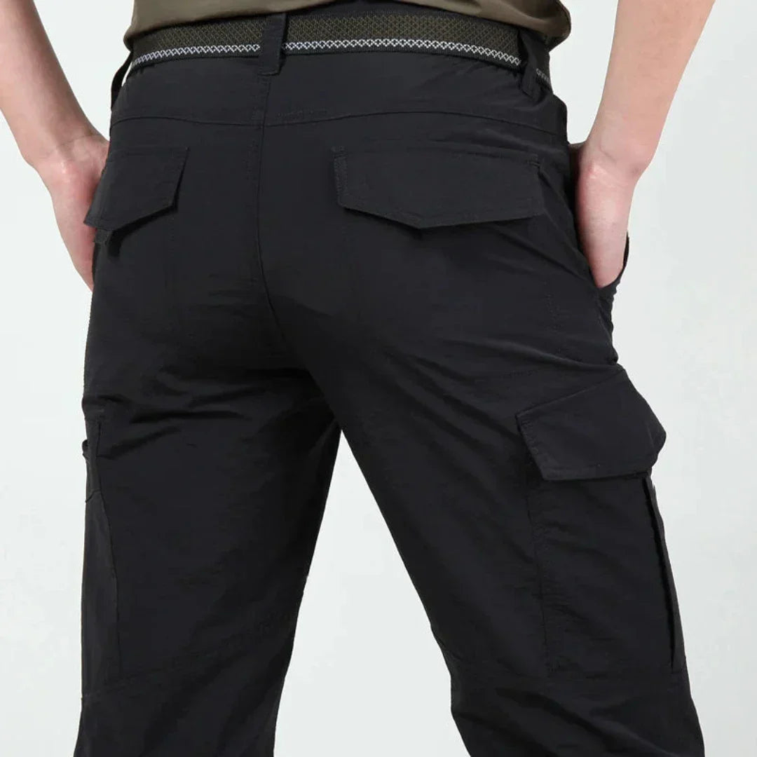 Elon Durable Cargo Pants Black