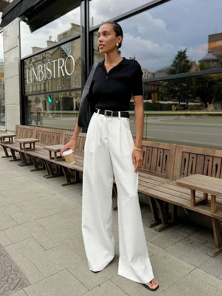 Eunice Timeless Wide-Leg Trousers