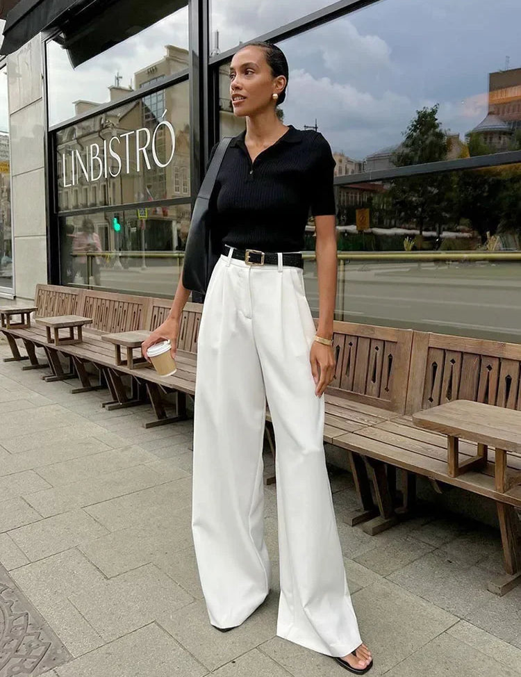 Eunice Timeless Wide-Leg Trousers