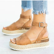 Strappy Elin Sandals Brown