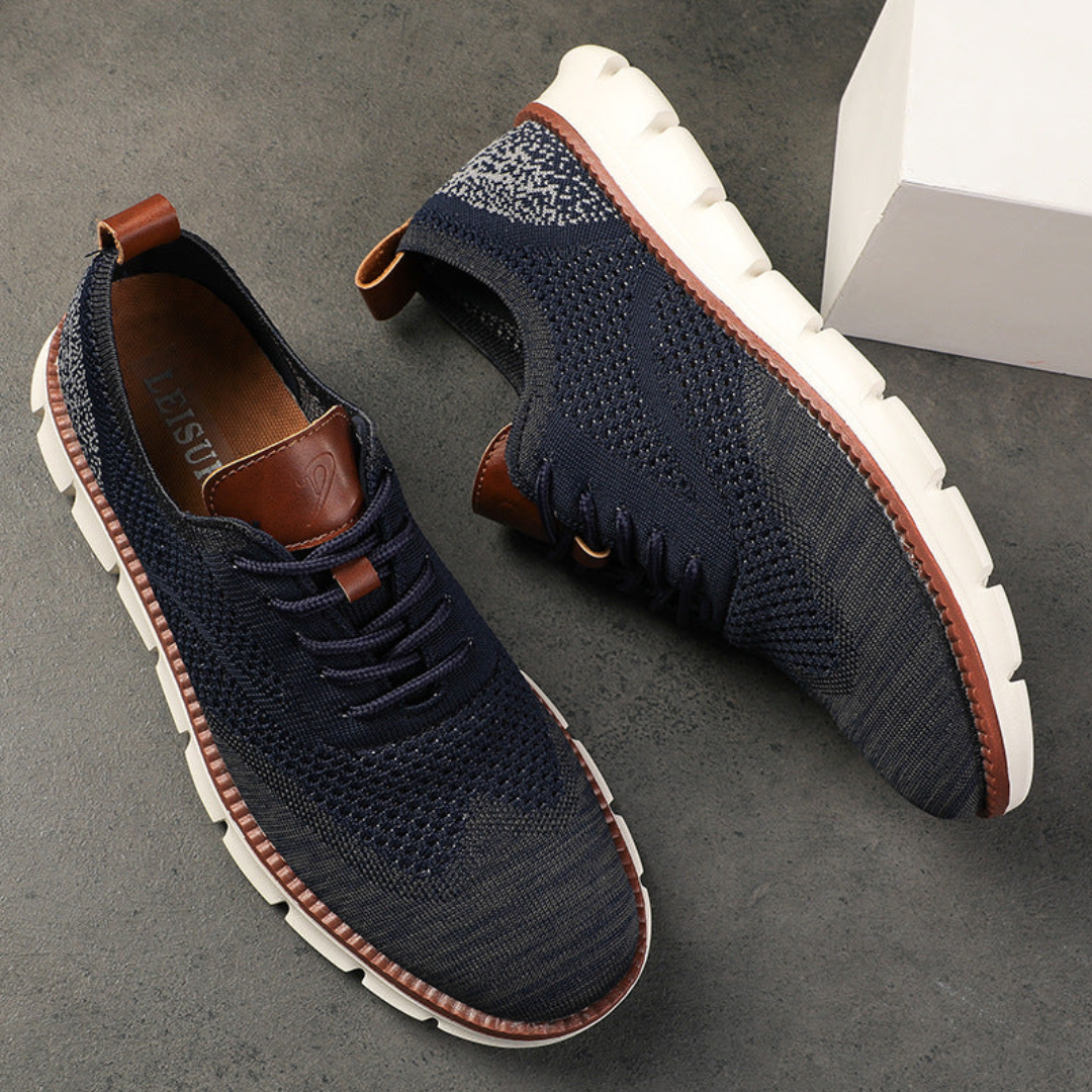 Maddox Retro Sneakers with Cushioned Insoles for Ultimate Comfort Blue
