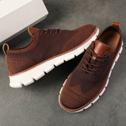 Maddox Retro Sneakers with Cushioned Insoles for Ultimate Comfort Brown