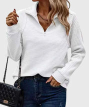Classic Cable Knit Sweater For Everyday Comfort Wear