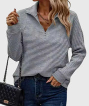 Classic Cable Knit Sweater For Everyday Comfort Wear