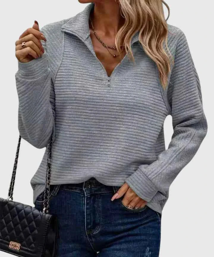Classic Cable Knit Sweater For Everyday Comfort Wear