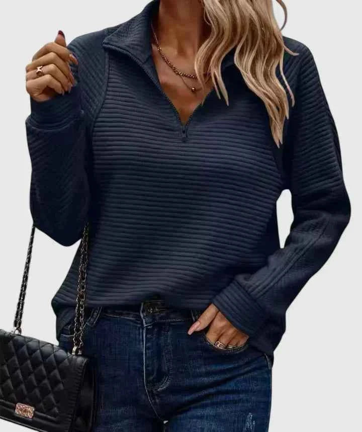 Classic Cable Knit Sweater For Everyday Comfort Wear