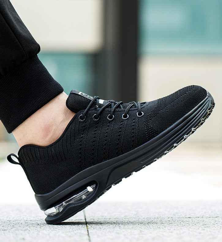 Nate Safety Sneakers with Reinforced Toe Protection Black