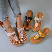 Alberte Elevated Wedge Sandals