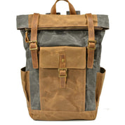 Wiley Vintage Backpack - Versatile and Functional Bag Light Grey One Size