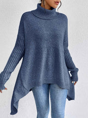Oversized Turtleneck Sweater For Cozy Everyday Layering