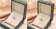 Cupid Heart Angel Wings Necklace – Crystal Tassel Pendant Jewelry Gift for Women Set