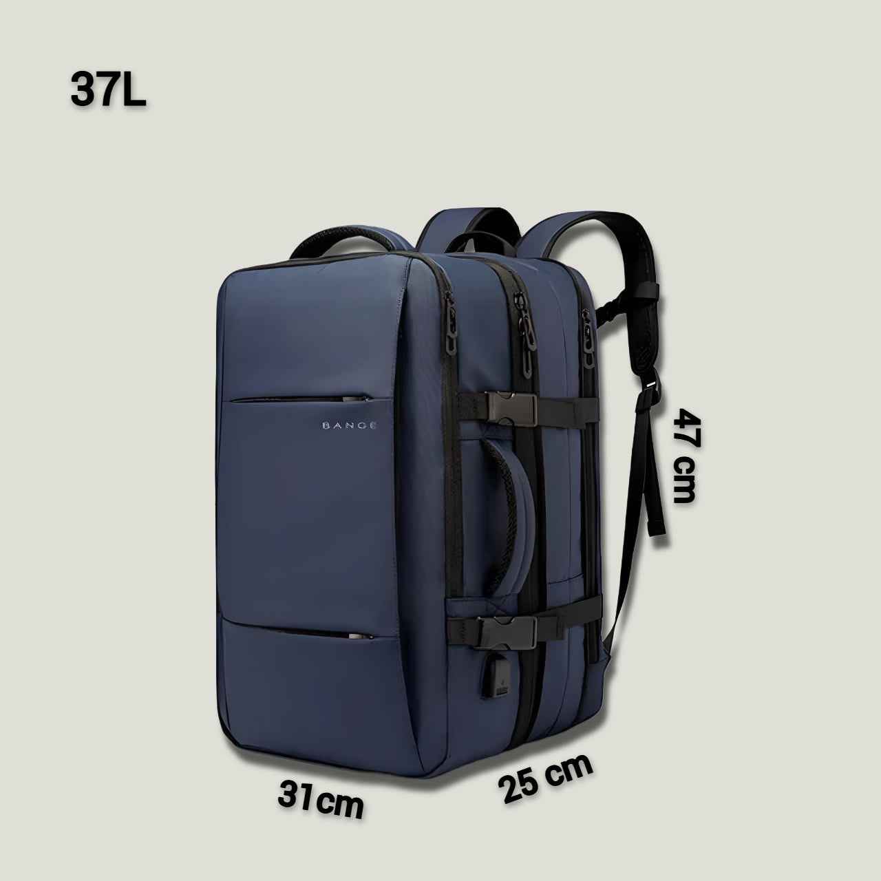 Sam All-in-One Travel Backpack for Ultimate Adventure Blue