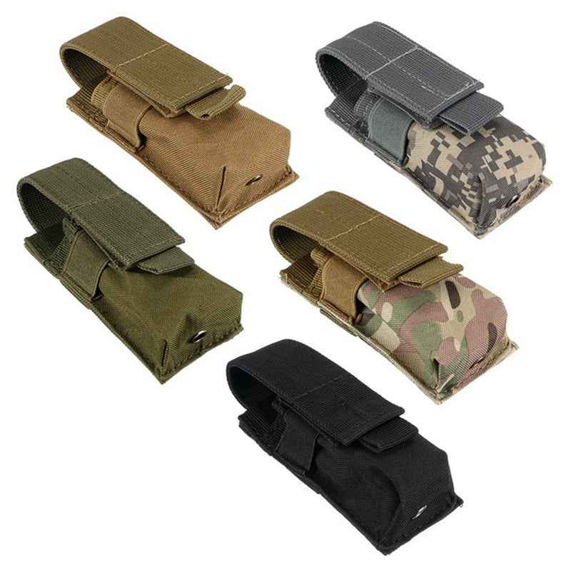 Tactical Flashlight Pouch MOLLE Utility Bag | Familyfinds