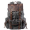 Ringo Vintage Outdoor Travel Backpack - Stylish and Functional Buckle Design Army Green One Size