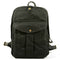 Phineas Canvas Backpack - Robust Vintage Style for Adventurers Nero One Size