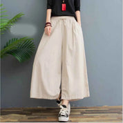 Relaxed Pleated Linen Pants For Women Comfort Fit Everyday