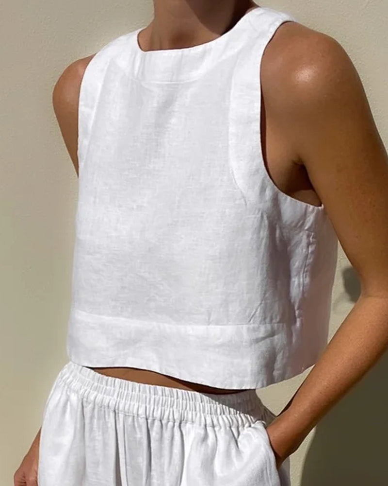 Odette Lightweight Summer Set - Stylish Two-Piece for Warm Days