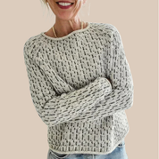 Boat Neck Sweater for Elegant Everyday Wardrobe Essentials - New Family Finds